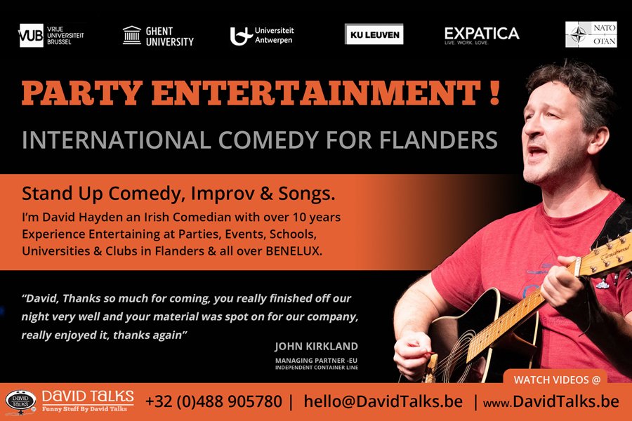 Interanational comedian